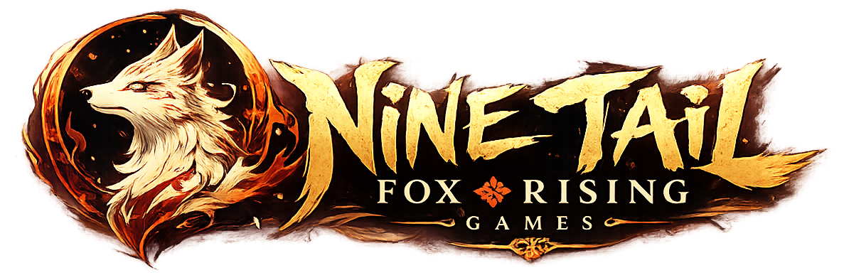 Nine Tail Fox Rising game studio logo